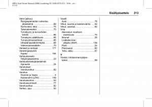 Opel-Karl-owners-manual page 214 min