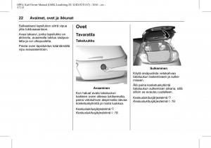 Opel-Karl-owners-manual page 23 min