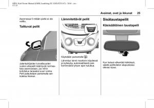 Opel-Karl-owners-manual page 26 min