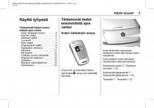 Opel-Karl-owners-manual page 6 min