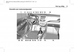 Opel-Karl-bruksanvisningen page 10 min