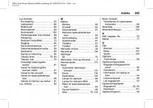 Opel-Karl-bruksanvisningen page 206 min