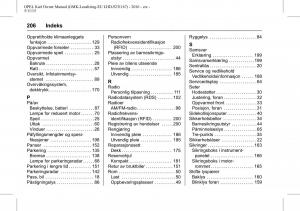 Opel-Karl-bruksanvisningen page 207 min