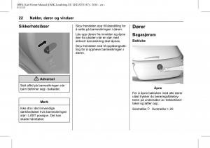 Opel-Karl-bruksanvisningen page 23 min