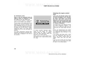 Toyota-Celica-VII-7-owners-manual page 206 min
