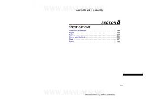 Toyota-Celica-VII-7-owners-manual page 233 min