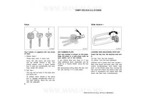 Toyota-Celica-VII-7-owners-manual page 8 min