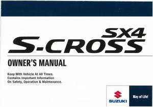 Suzuki-SX4-S-Cross-owners-manual page 1 min