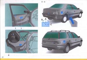 Peugeot-405-instrukcja-obslugi page 22 min