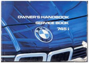 BMW-7-E23-owners-manual page 1 min