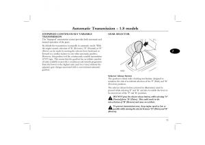 Rover-45-owners-manual page 73 min