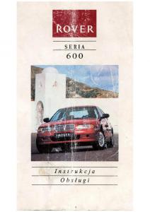 manual--Rover-600-instrukcja page 1 min