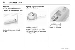 Opel-Agila-B-navod-k-obsludze page 20 min