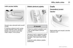 Opel-Agila-B-navod-k-obsludze page 21 min
