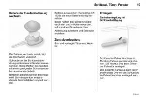 Opel-Agila-B-Handbuch page 19 min