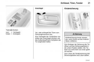 Opel-Agila-B-Handbuch page 21 min