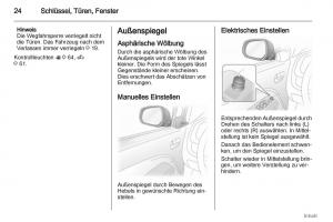 Opel-Agila-B-Handbuch page 24 min