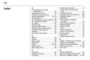 Opel-Agila-B-owners-manual page 132 min