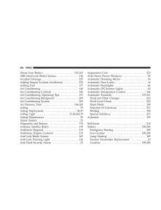 Chrysler-300M-owners-manual page 266 min