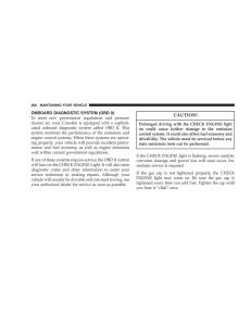 Chrysler-Crossfire-owners-manual page 206 min