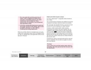 Mercedes-Benz-SL-R129-owners-manual page 71 min