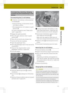Smart-Fortwo-ED-EV-owners-manual page 201 min