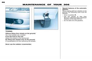 Peugeot-306-Break-PH3-owners-manual page 118 min