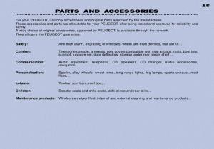 Peugeot-306-Break-PH3-owners-manual page 121 min