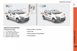 Citroen-Nemo-owners-manual page 185 min