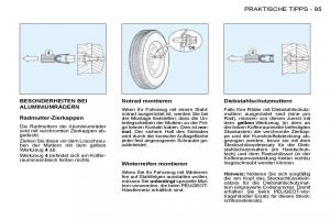 Peugeot-206-Handbuch page 101 min