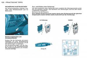 Peugeot-206-Handbuch page 107 min