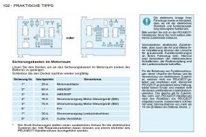 Peugeot-206-Handbuch page 109 min