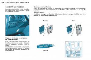 Peugeot-206-manual-del-propietario page 106 min