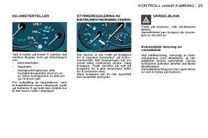 Peugeot-206-bruksanvisningen page 23 min