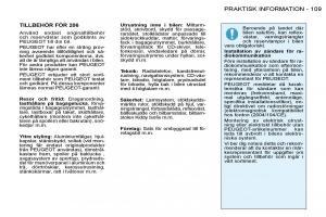 Peugeot-206-instruktionsbok page 116 min