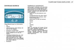 Peugeot-206-instruktionsbok page 25 min