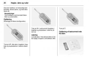 Opel-Combo-D-Bilens-instruktionsbog page 22 min