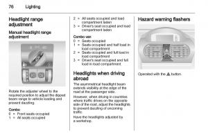 Opel-Combo-D-owners-manual page 76 min