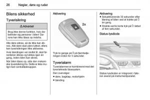 Opel-Corsa-D-Bilens-instruktionsbog page 28 min