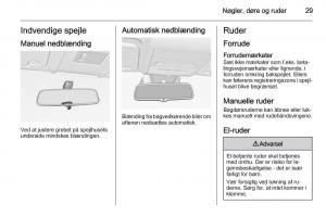 Opel-Corsa-D-Bilens-instruktionsbog page 31 min