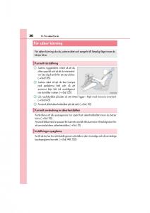 Lexus-CT200h-instruktionsbok page 30 min