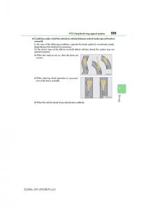 Lexus-ES300h-VI-6-XV60-owners-manual page 233 min