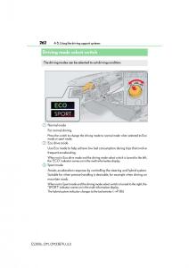 Lexus-ES300h-VI-6-XV60-owners-manual page 262 min