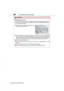 Lexus-ES300h-VI-6-XV60-owners-manual page 266 min