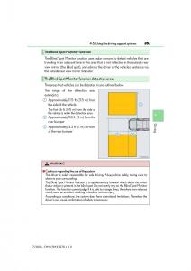 Lexus-ES300h-VI-6-XV60-owners-manual page 267 min
