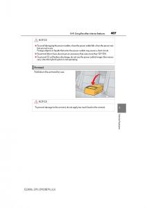 Lexus-ES300h-VI-6-XV60-owners-manual page 407 min