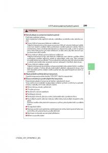 Lexus-CT200h-navod-k-obsludze page 219 min