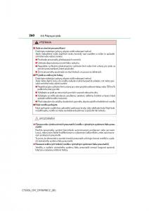 Lexus-CT200h-navod-k-obsludze page 260 min