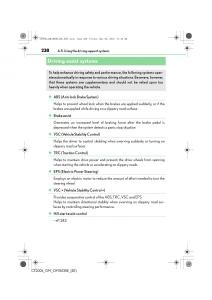 Lexus-CT200h-owners-manual page 238 min