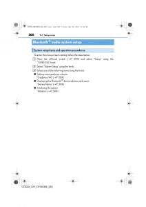 Lexus-CT200h-owners-manual page 300 min